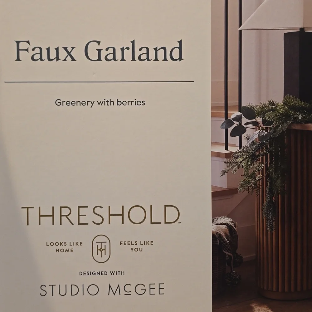 Threshold Designed With Studio McGee Faux Garland